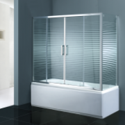 Καμπίνα μπανιέρας Devon, Slider bath plazza SLBD 160Χ140